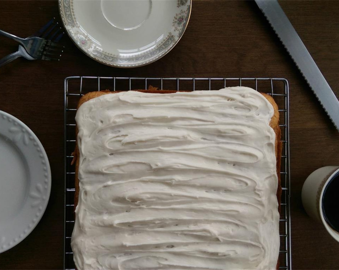 step 9 Let the cake cool completely before frosting. Enjoy!