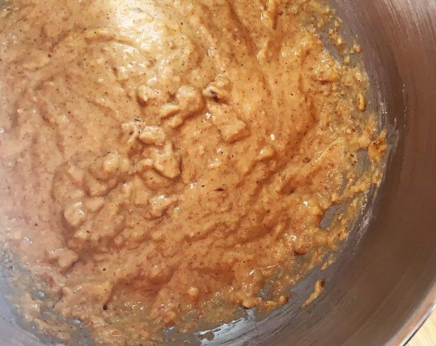 step 3 Stir in the Gluten-Free Oat Flour (2/3 cup), Almond Flour (2/3 cup), Simply Organic Cinnamon, Ground (1/2 tsp), and Baking Powder (1 tsp).