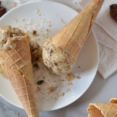 Vegan Tahini Ice Cream Recipe | SideChef