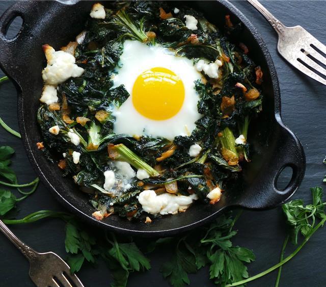 Baked Breakfast Greens Recipe | SideChef