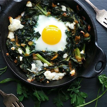 Baked Breakfast Greens Recipe | SideChef