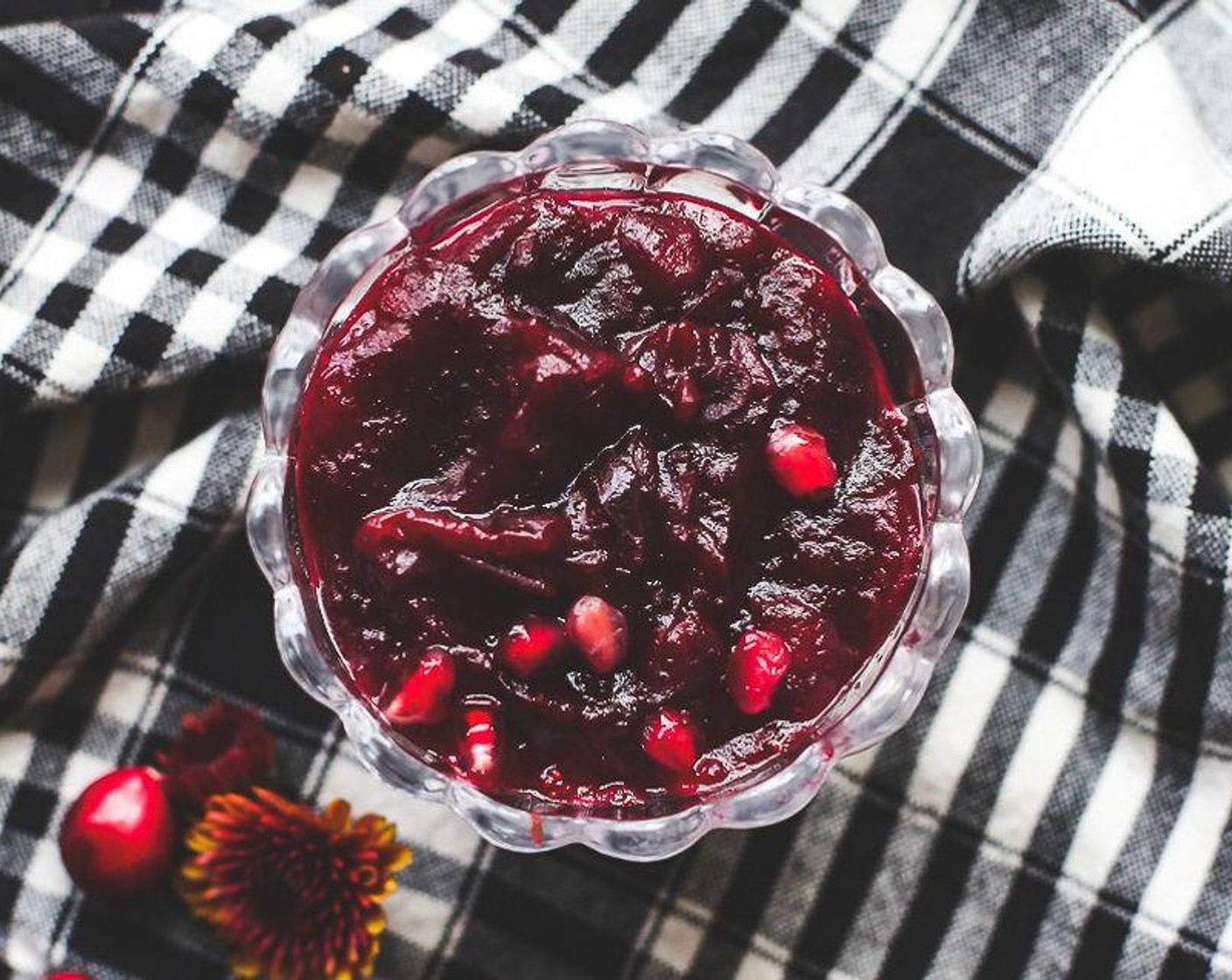 Pomegranate Cranberry Sauce