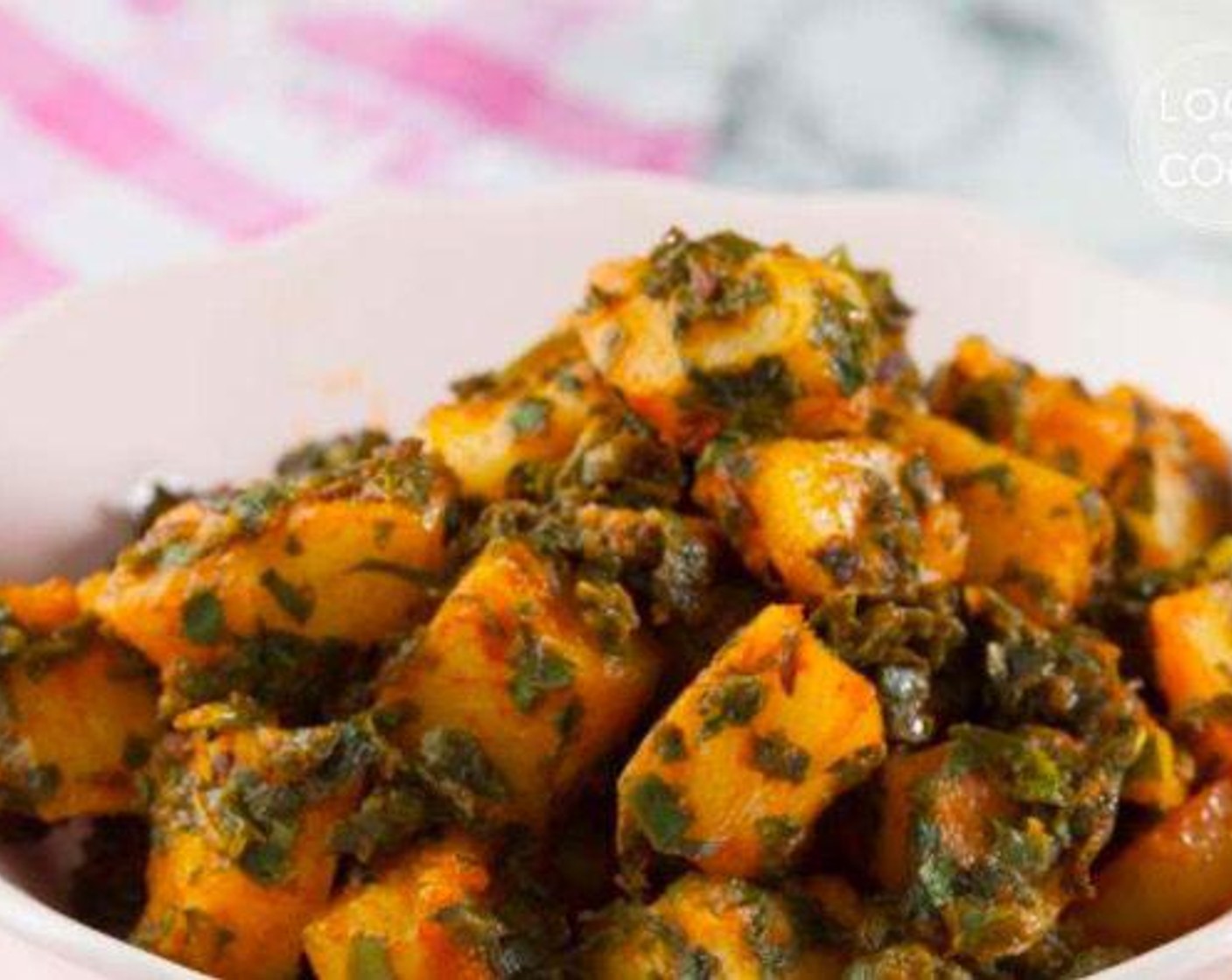 Potatoes with Spinach Recipe | SideChef