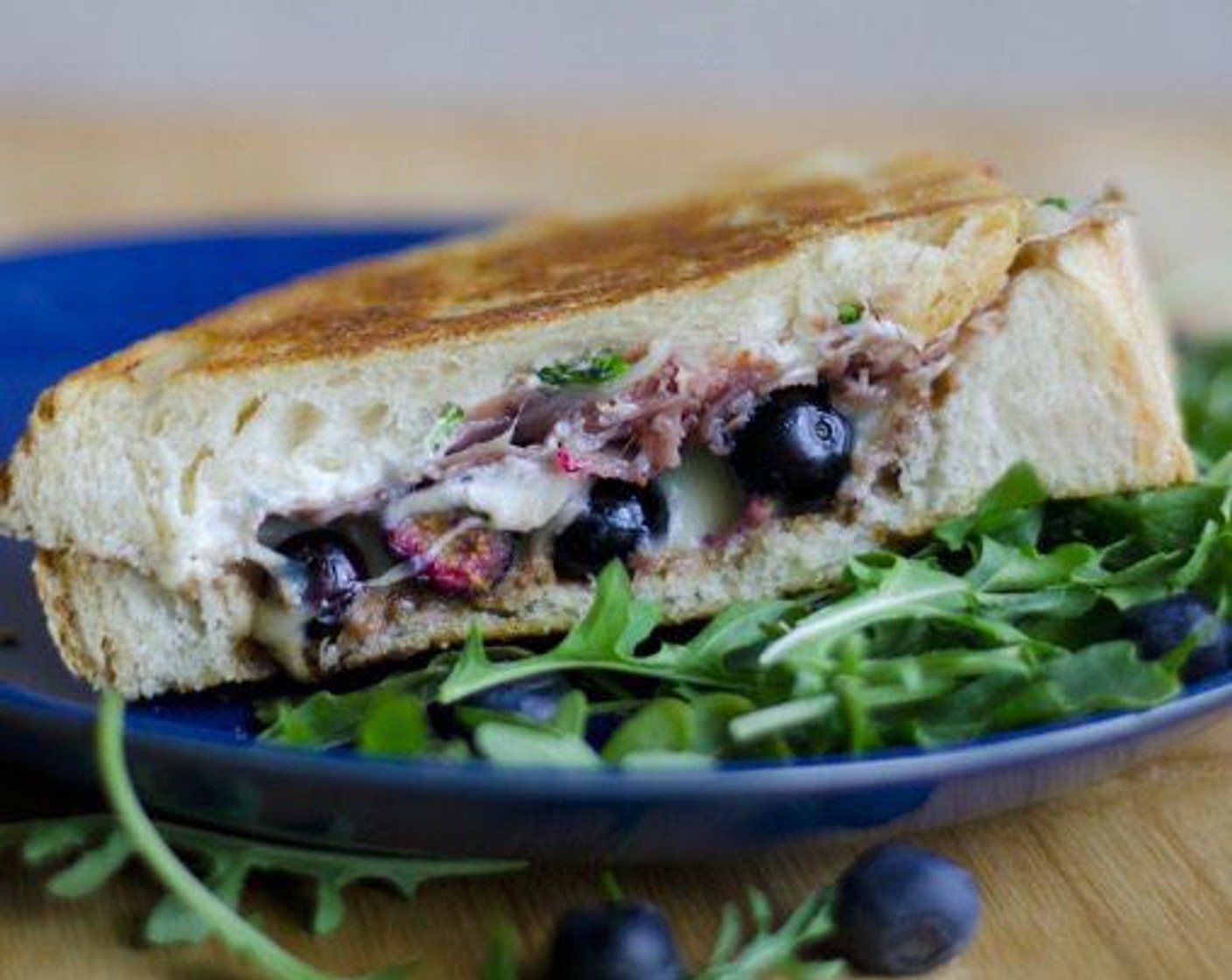 Blueberry Balsamic Grilled Cheese