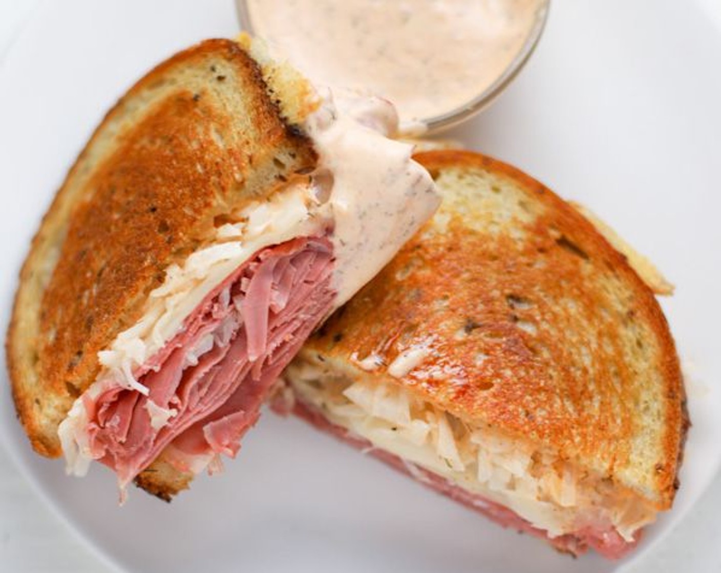 Reuben Sandwich with Russian Aioli