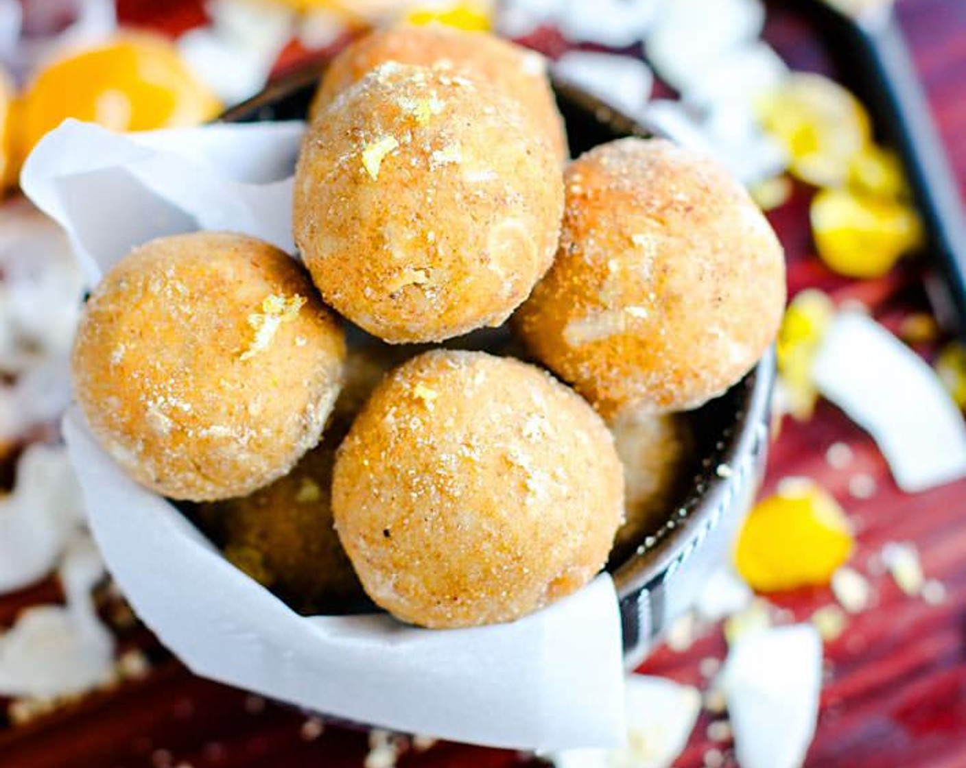 No-Bake Coconut Peanut Butter Butterscotch Bites