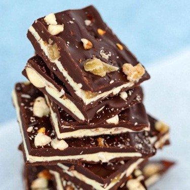 Spicy Chocolate Bark with Almonds & Candied Ginger Recipe | SideChef