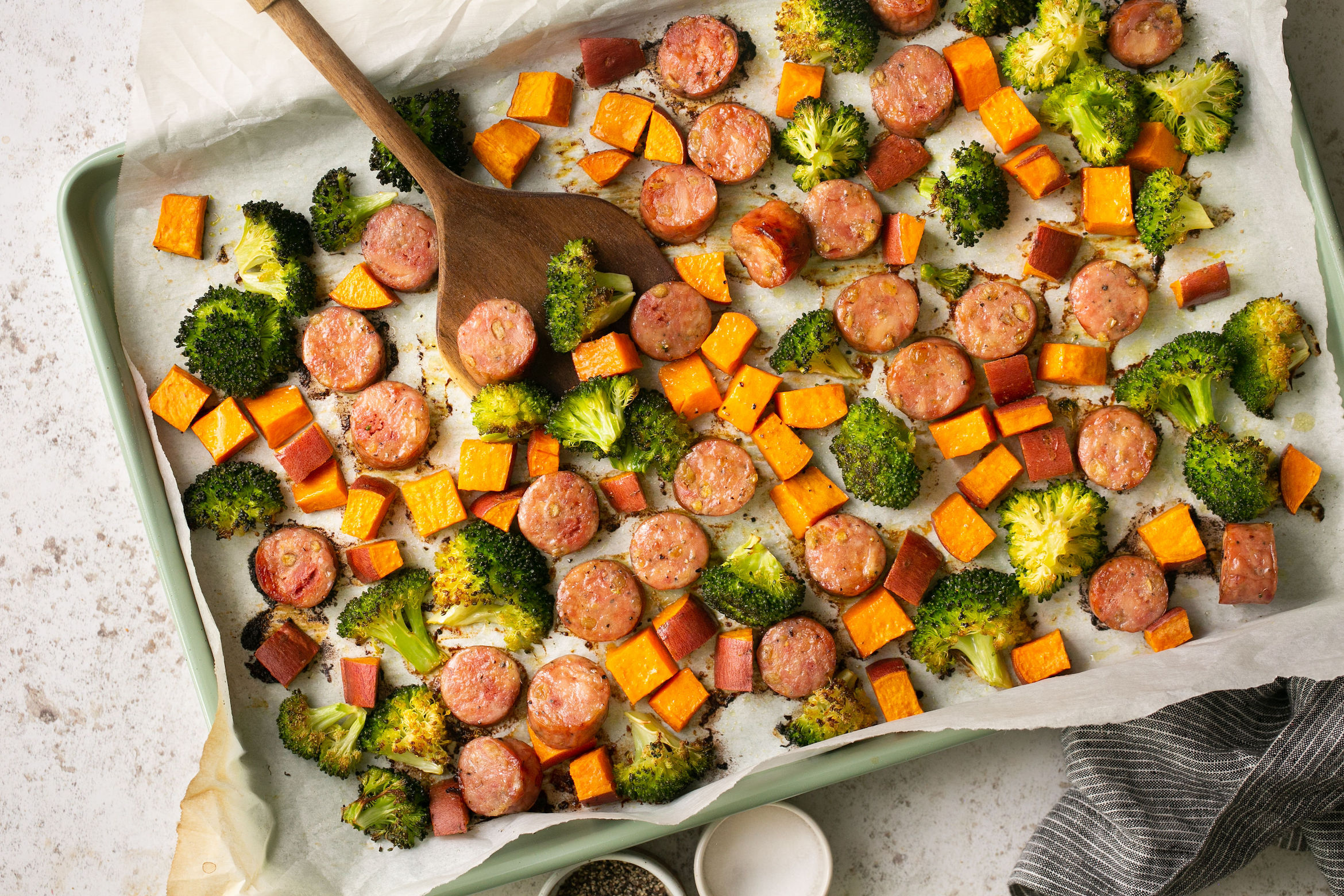 Sausage Sheet Pan Dinner Recipe | SideChef