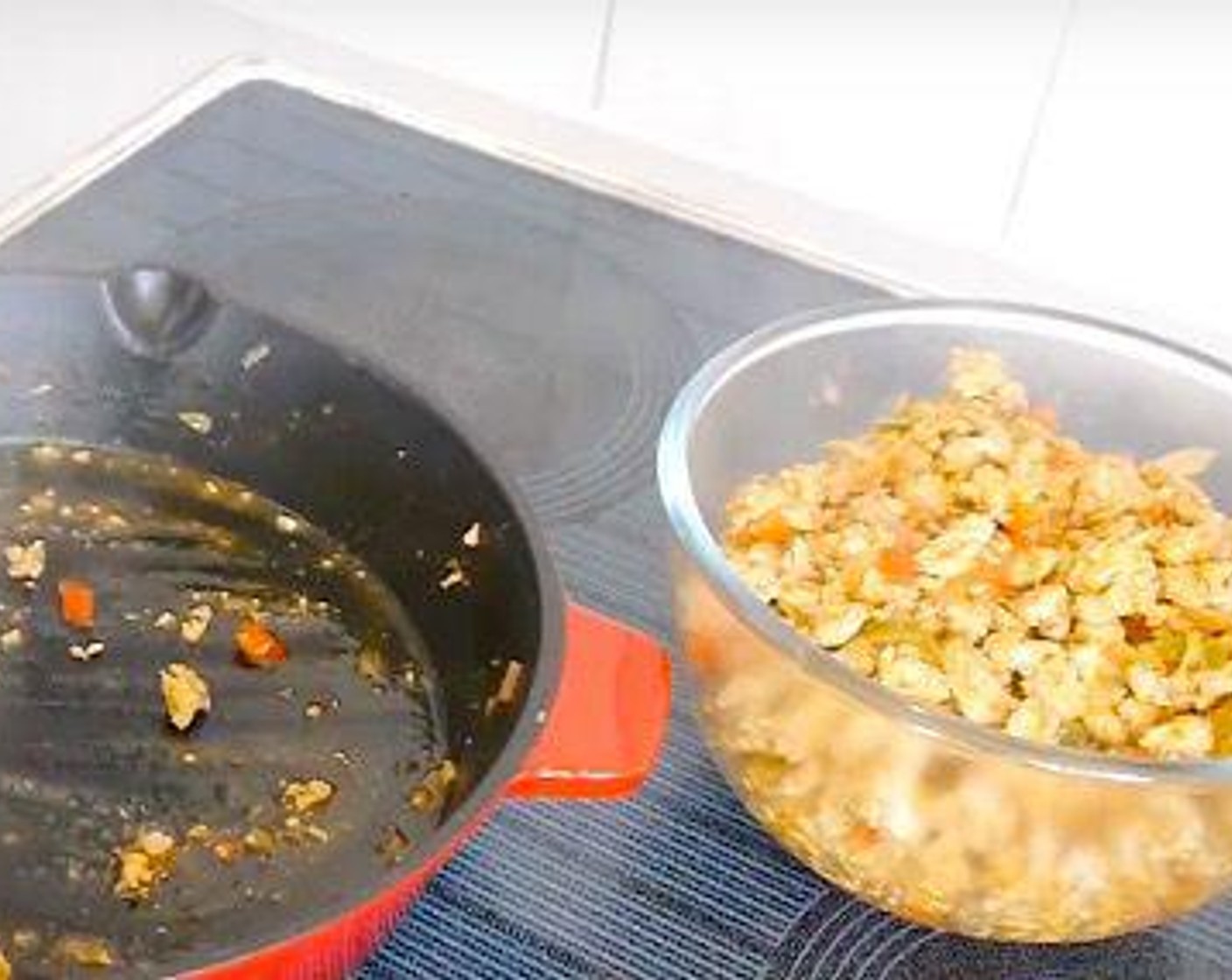 step 5 Once cooked add the meat to a bowl and leave to cool.