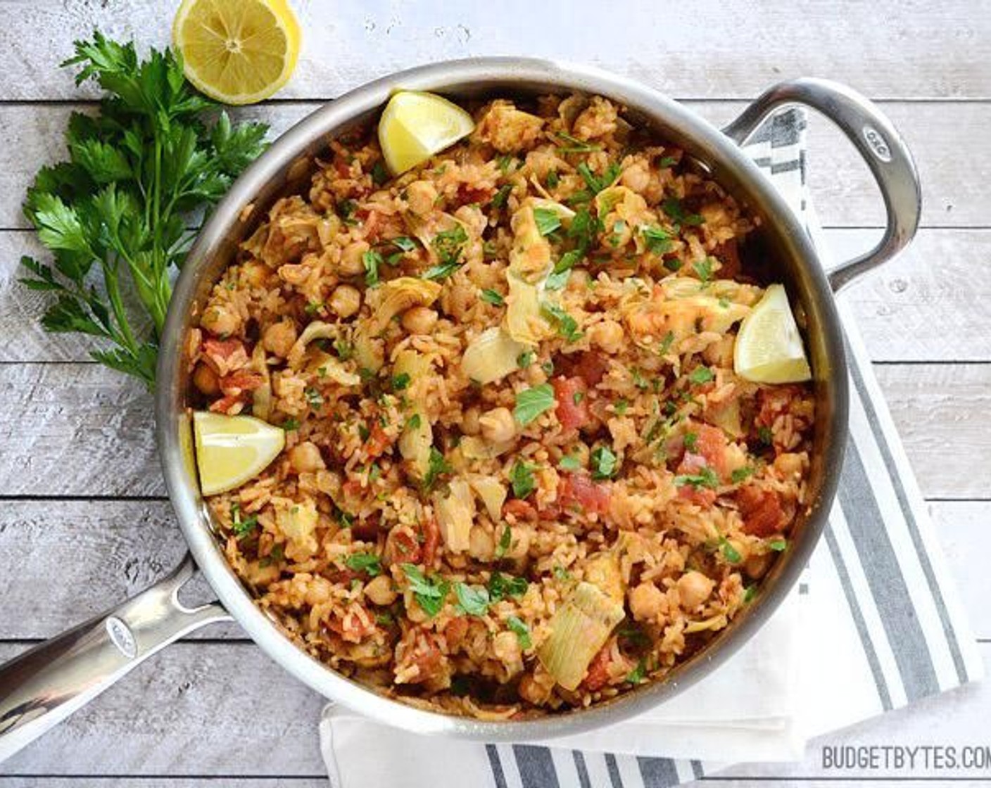 Spanish Chickpeas and Rice