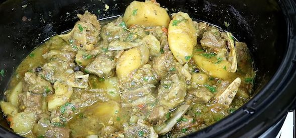 Ultimate Slow Cooker Curry Goat Recipe SideChef