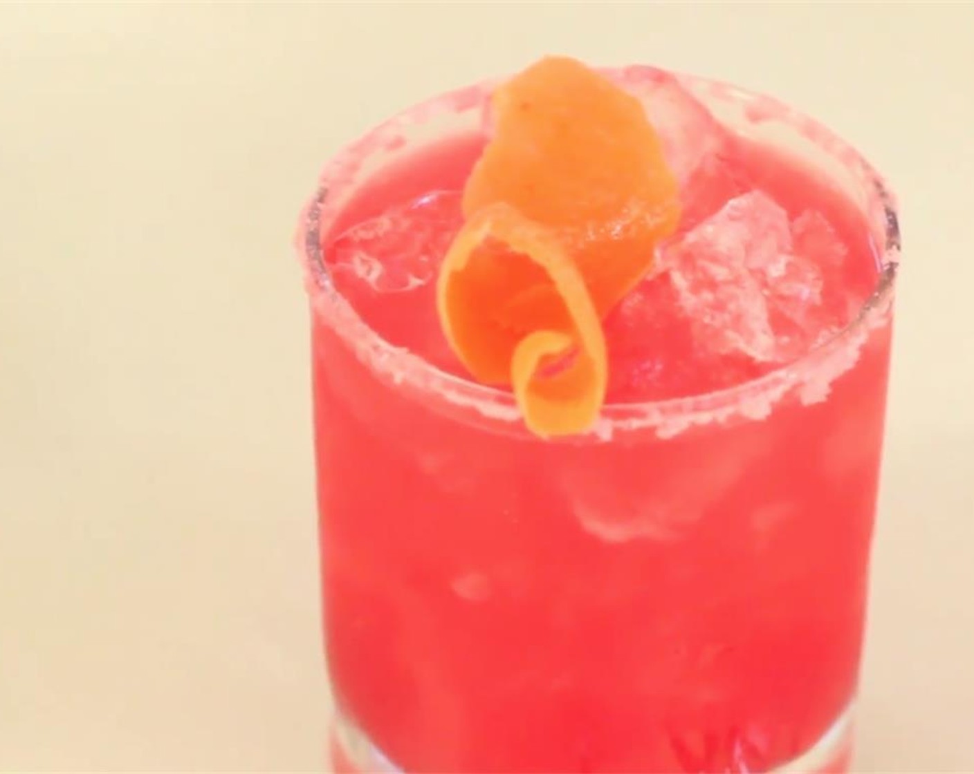 step 5 Strain drink into glass, garnish with grapefruit peel, serve, and enjoy!