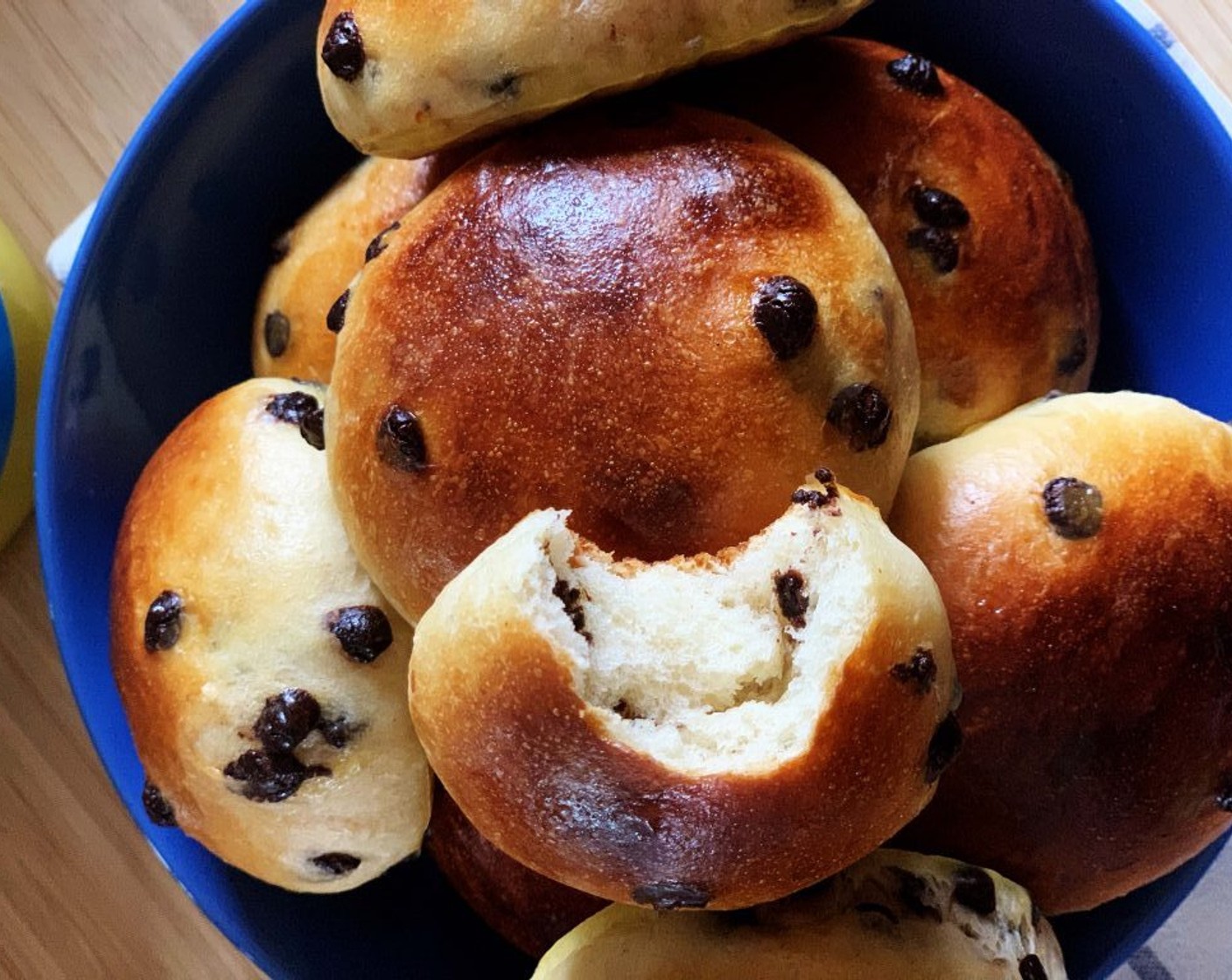 Dairy-Free Easy Chocolate Brioche Buns