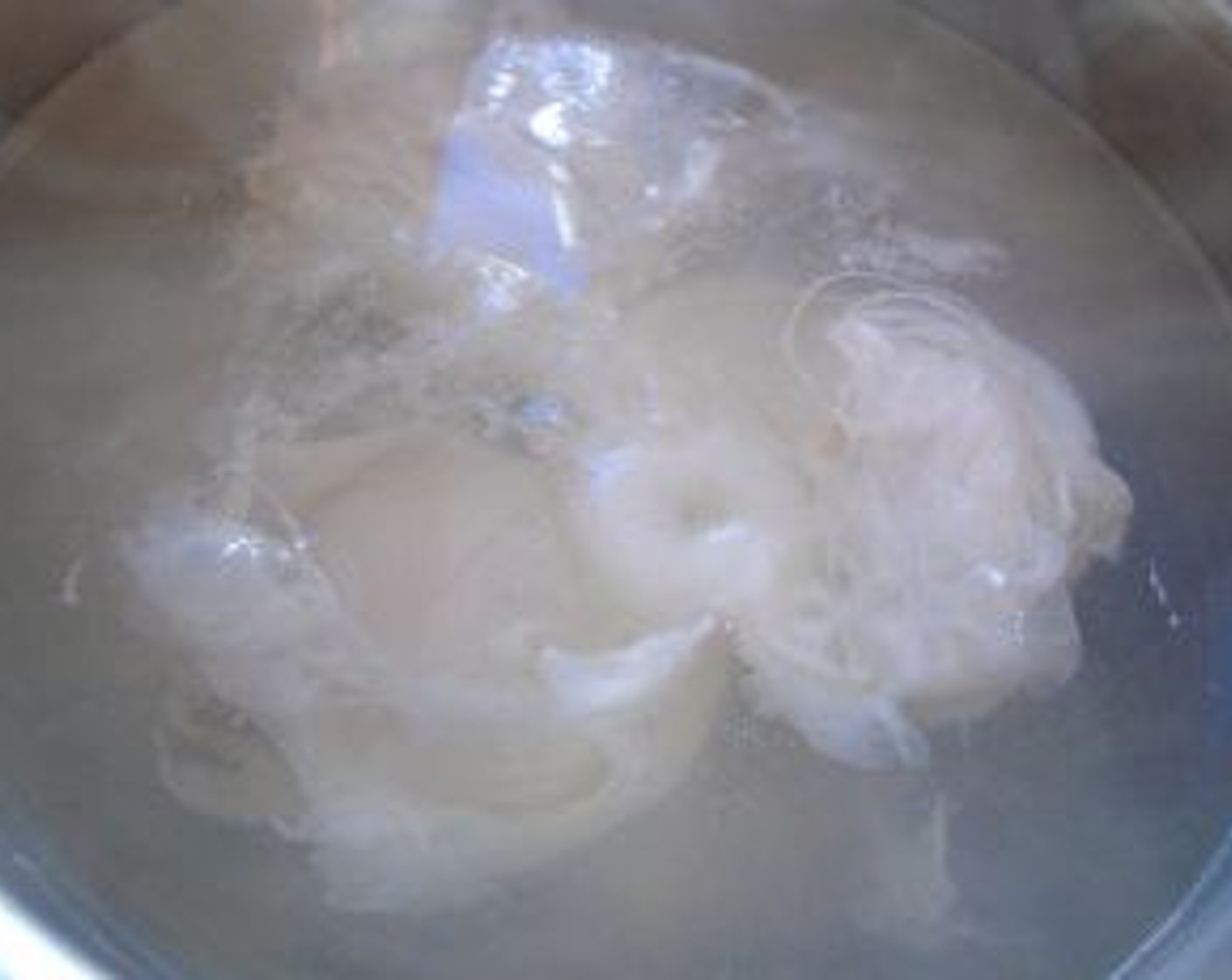 step 7 While the steak cooks, poach Eggland's Best Classic Eggs (3) for 3 minutes, remove to absorbent paper.