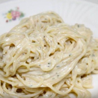 One Pot Creamy Garlic Spaghetti Recipe | SideChef