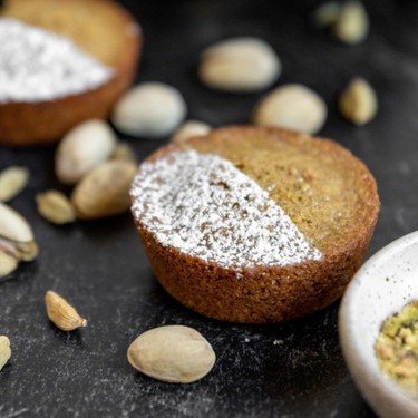 Pistachio and Cardamom Financiers Recipe | SideChef