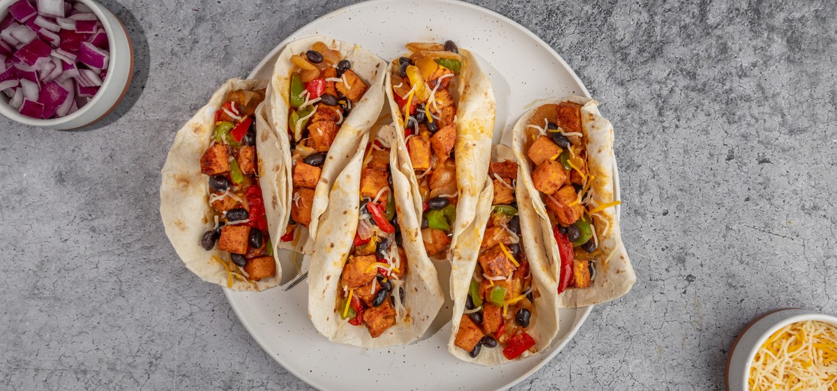 SheetPan Sweet Potato Tacos Recipe SideChef