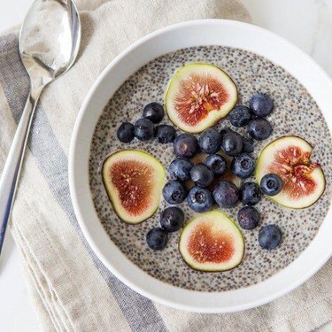 Fig & Blueberry Chia Pudding Recipe | SideChef