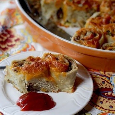 Cheeseburger Strudel Rollups Recipe | SideChef