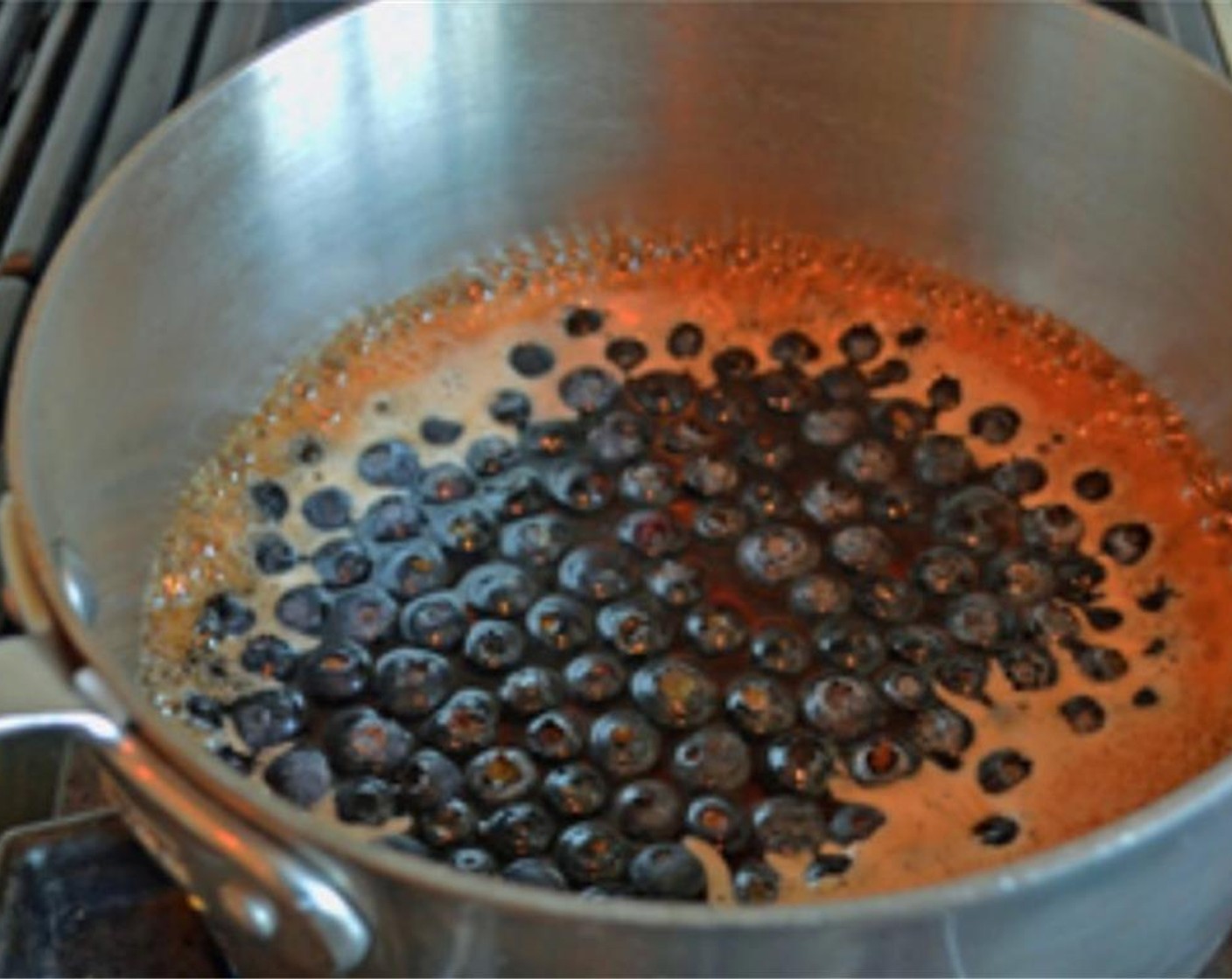 step 1 Combine the Maple Syrup (1 cup), Fresh Blueberry (1 cup), and the juice from Lemon (1/2) in a medium saucepan.