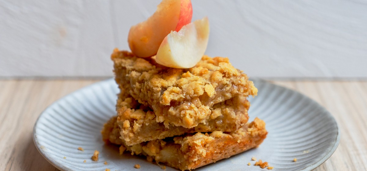 Peach and Ginger Jam Bars Recipe | SideChef