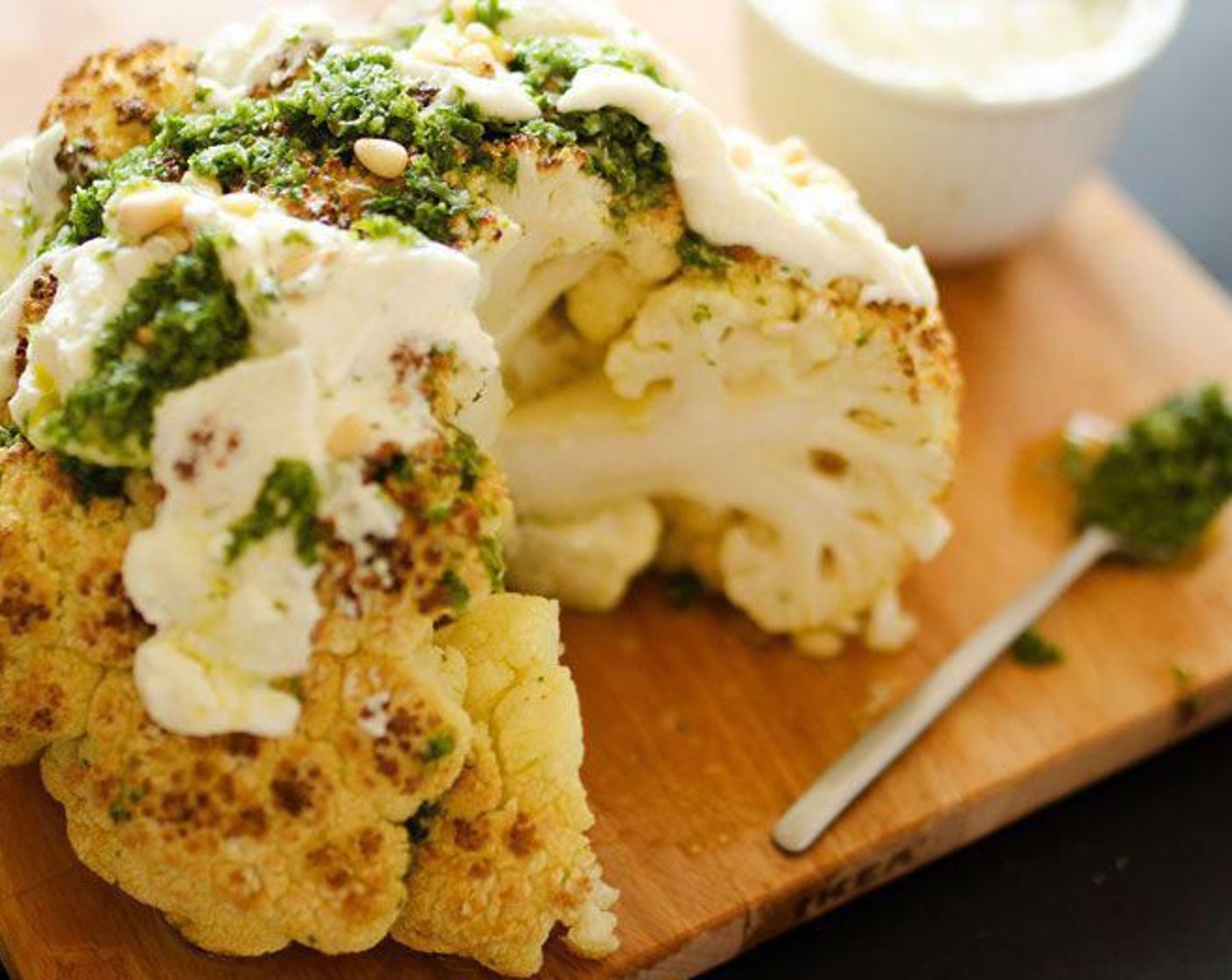 Ultimate Whole Roasted Cauliflower