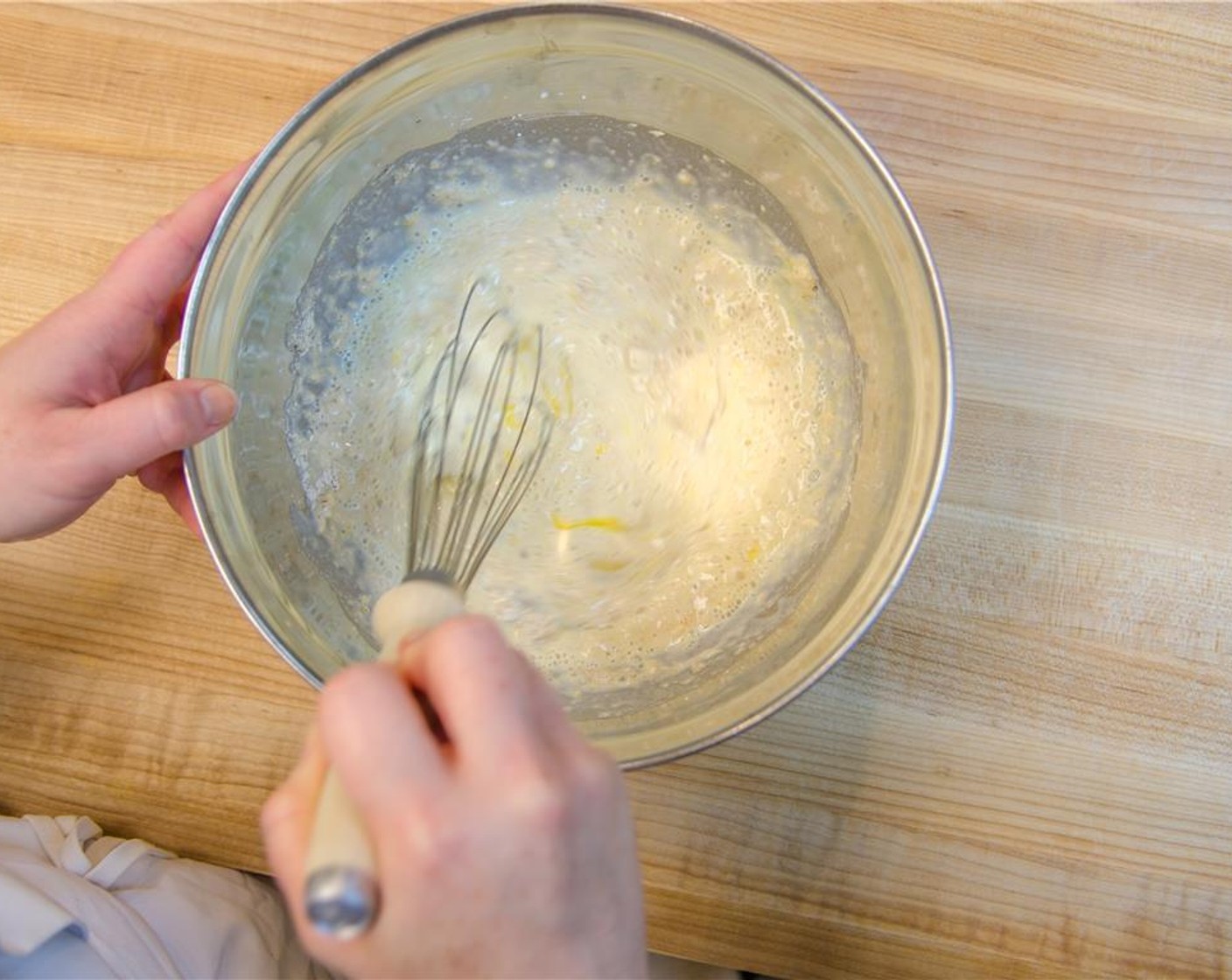 step 4 Whisk everything together. Let sit at room temperature for 30 minutes.