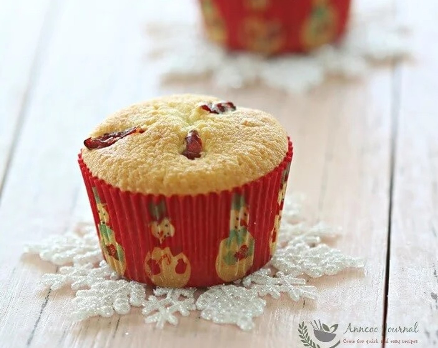 Cranberry Butter Cupcakes