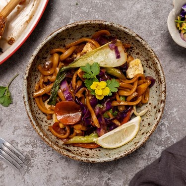 Seasonal Pancit Udon Recipe | SideChef