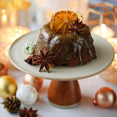 Eggless Sticky Toffee Coffee Pudding Recipe | SideChef
