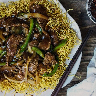 Crispy Cantonese Beef Chow Mein Recipe | SideChef