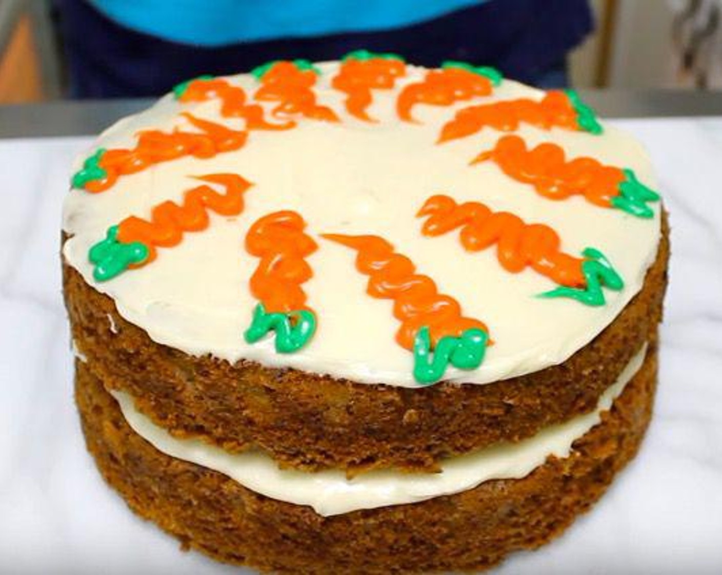 Carrot Cake with Cream Cheese Frosting Recipe | SideChef