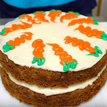 Carrot Cake with Cream Cheese Frosting Recipe | SideChef