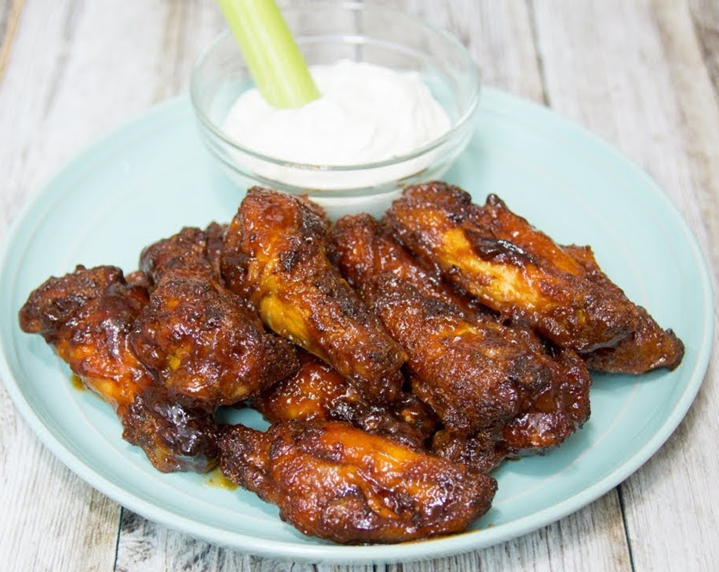 Honey Barbecue Chicken Wings