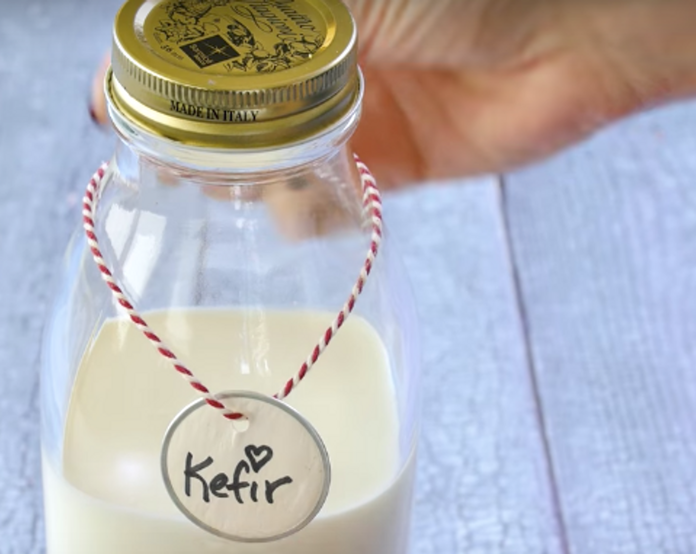 Homemade Milk Kefir