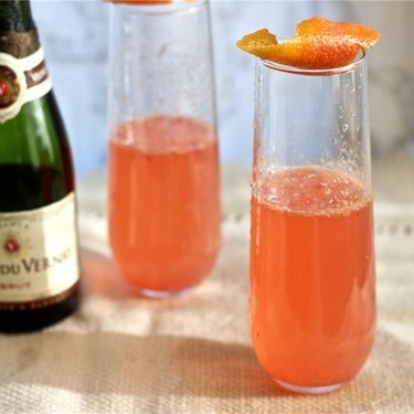 Blood Orange 75 Recipe | SideChef