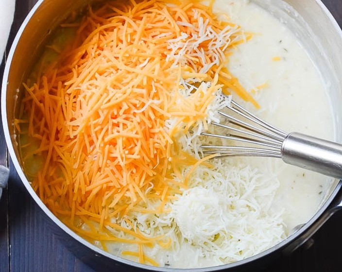 Roasted Garlic Cheese Grits Recipe SideChef