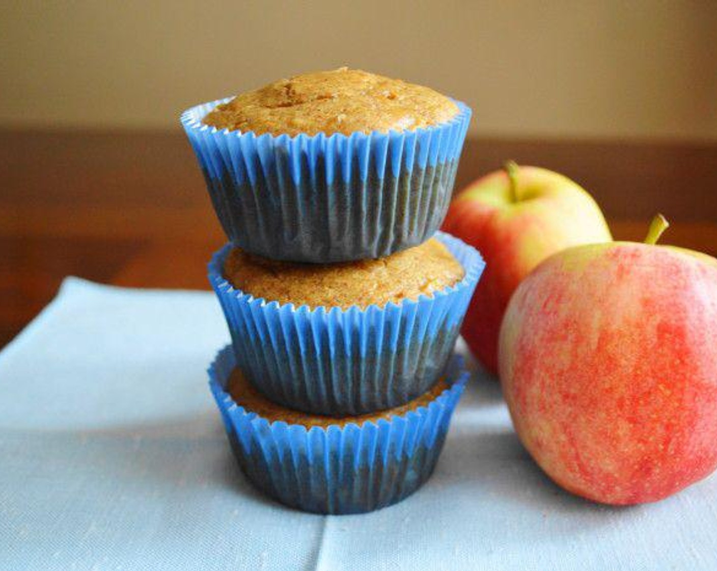 Apple Almond Butter Muffins