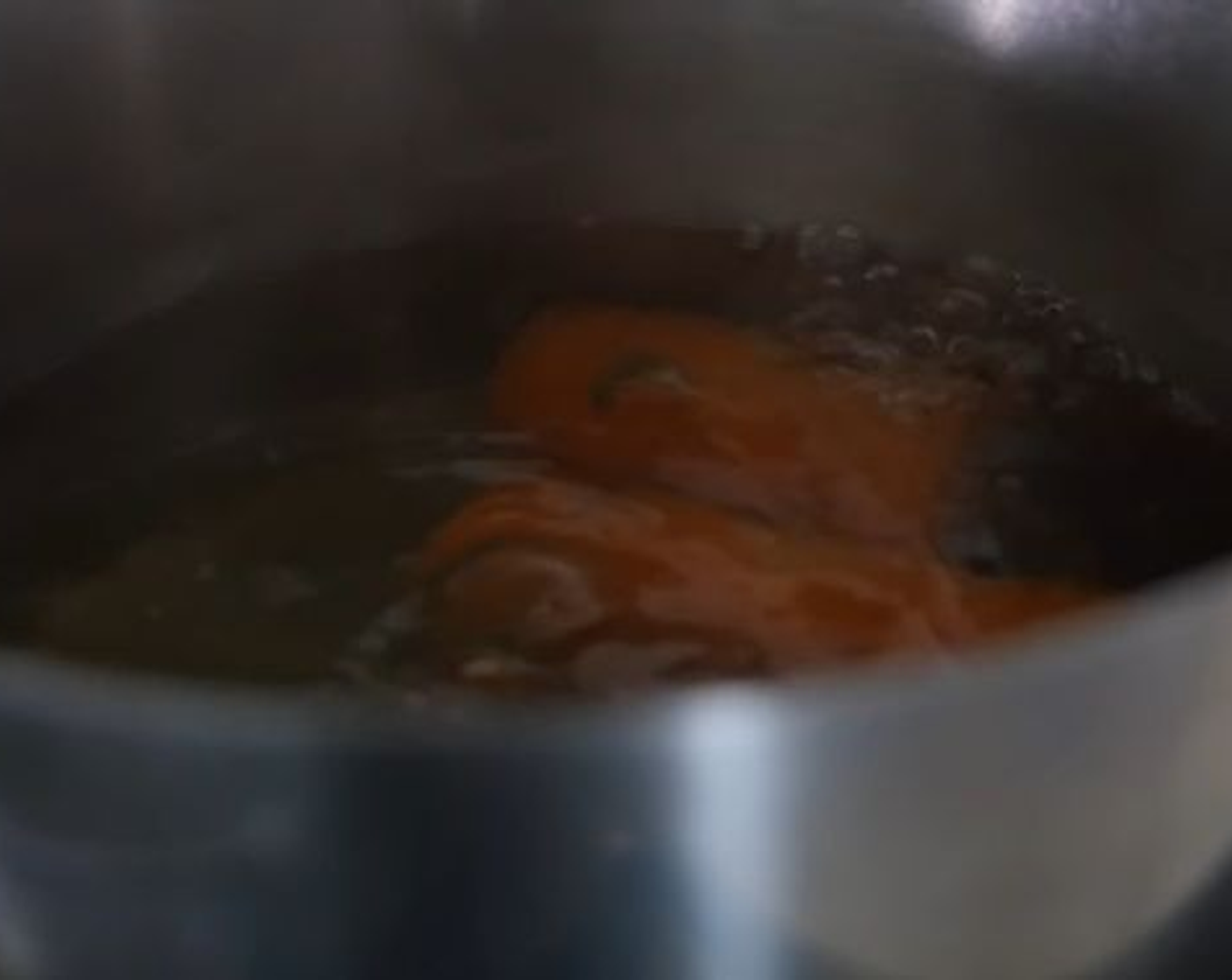 step 1 Place Carrots (3) and Sea Salt (1 tsp) into a pot, cover with water and bring to a boil. Boil for 5-10 mins, or until fork-tender, but not mushy. They should hold their shape.