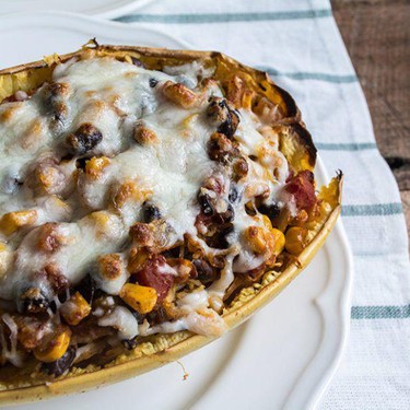 Stuffed Spaghetti Squash Burrito Bowl Recipe | SideChef