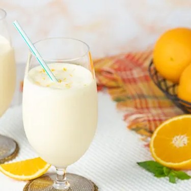 Orange Yogurt Smoothie Recipe | SideChef