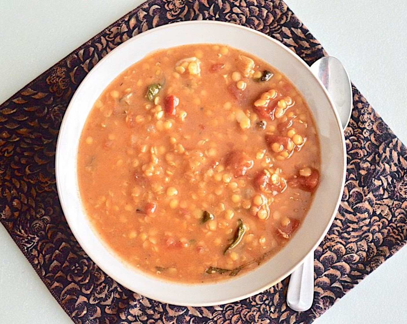 Red Lentil Gnocchi Stew