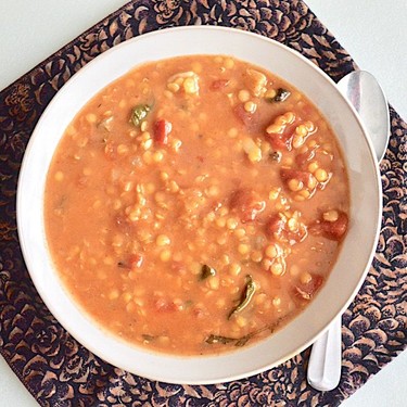 Red Lentil Gnocchi Stew Recipe | SideChef