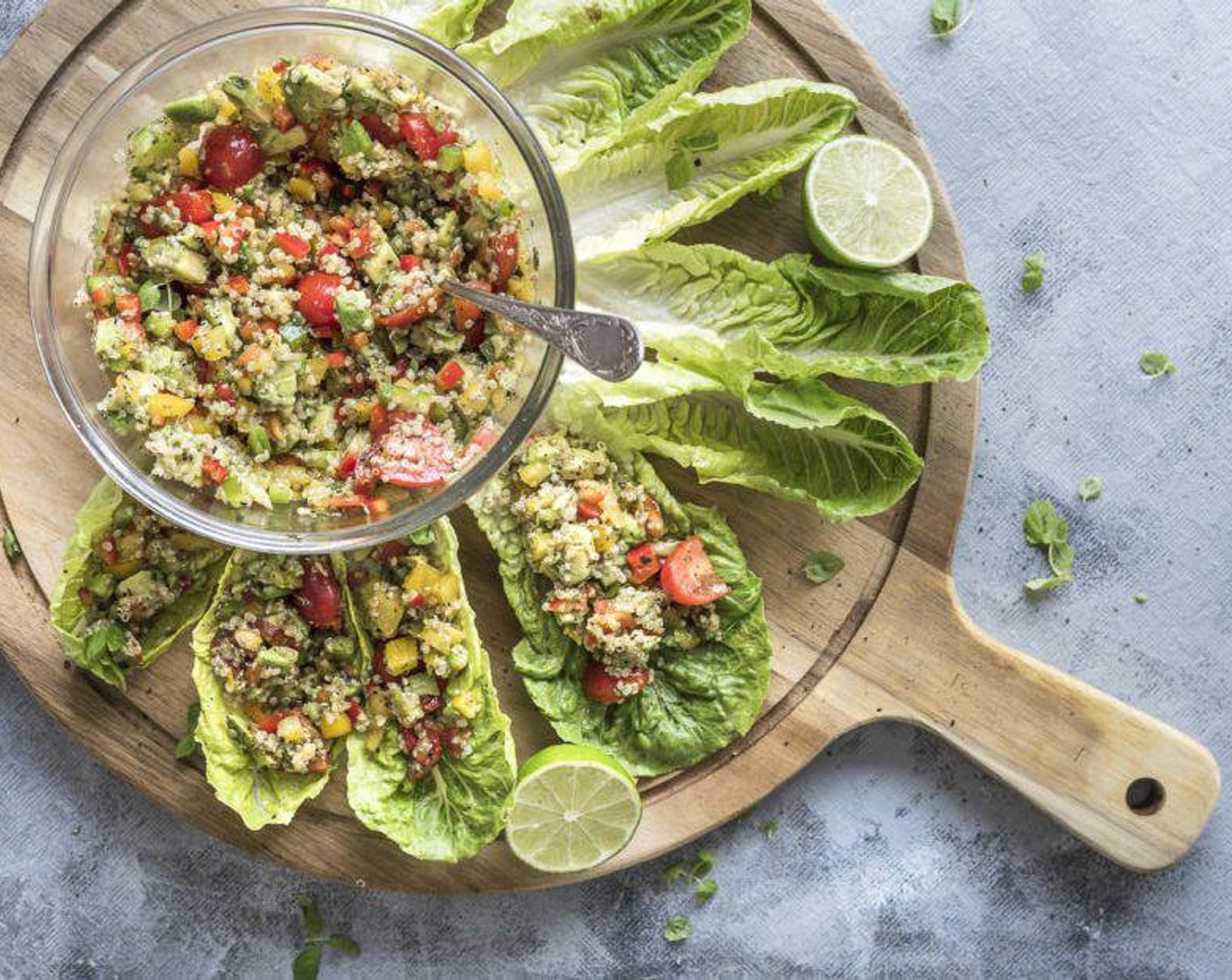 Quinoa Lettuce Wraps