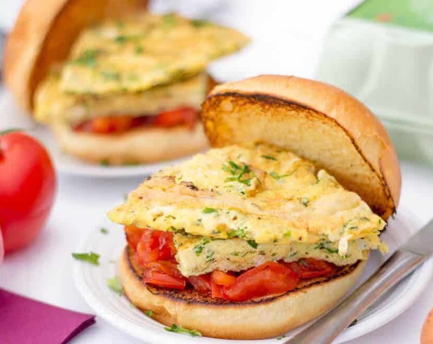 Tomato & Egg Cobs