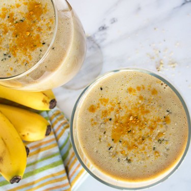 Turmeric Banana Smoothie with Ginger Recipe | SideChef