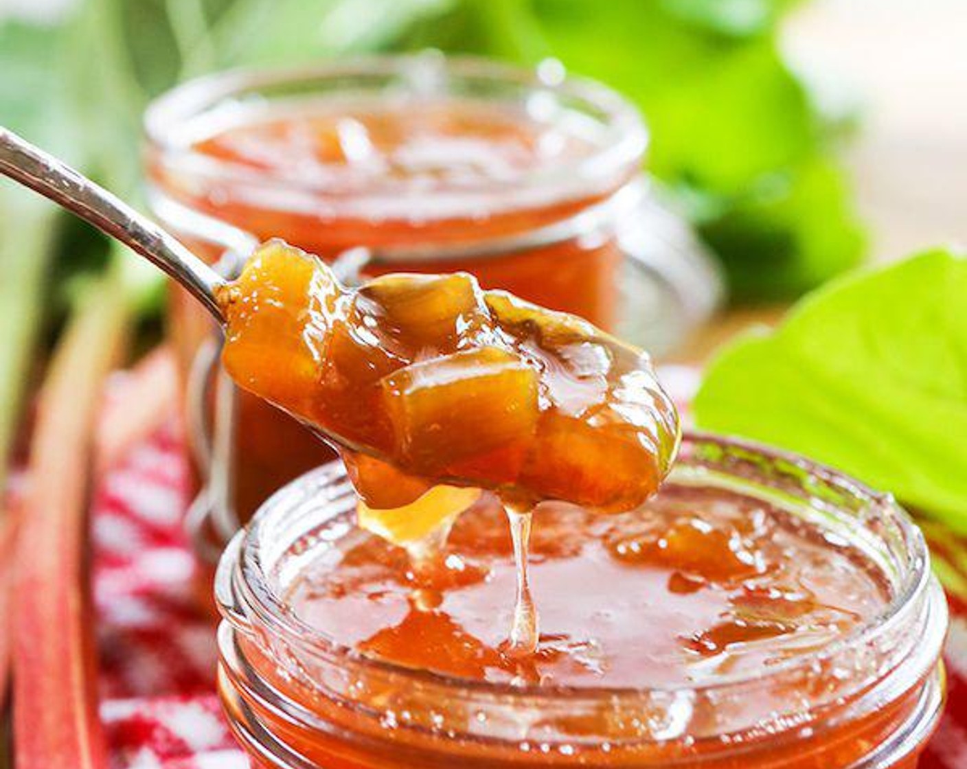 Rhubarb Peach Jam