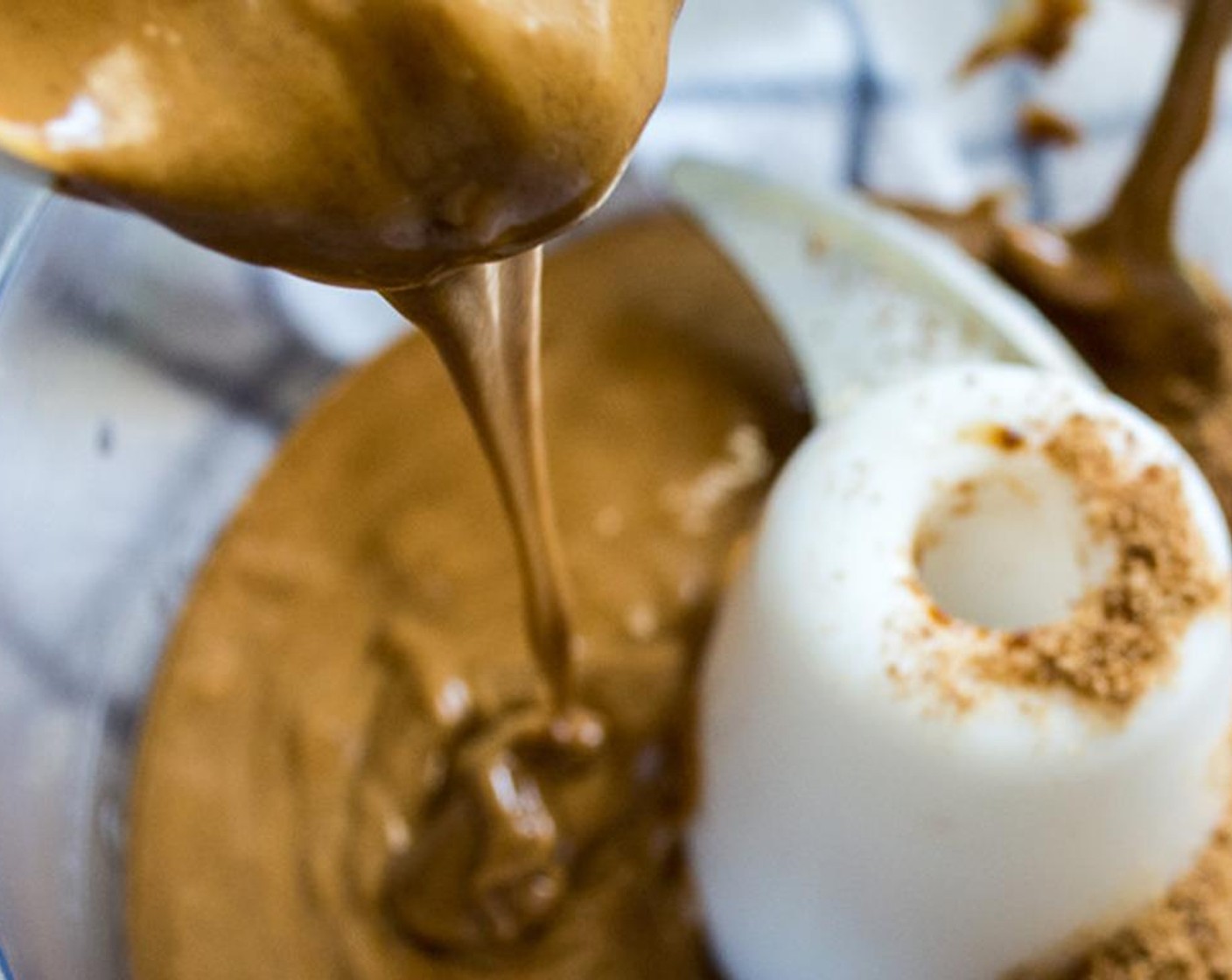 step 3 In the bowl of a food processor, add Creamy Natural Peanut Butter No Salt Added (3/4 cup), Coconut Sugar (1 cup), and Vanilla Extract (1/2 Tbsp). Process for 20-30 seconds or until smooth and creamy.