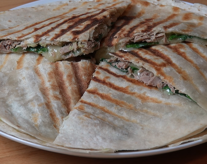Tuna and Avocado Quesadillas Recipe SideChef