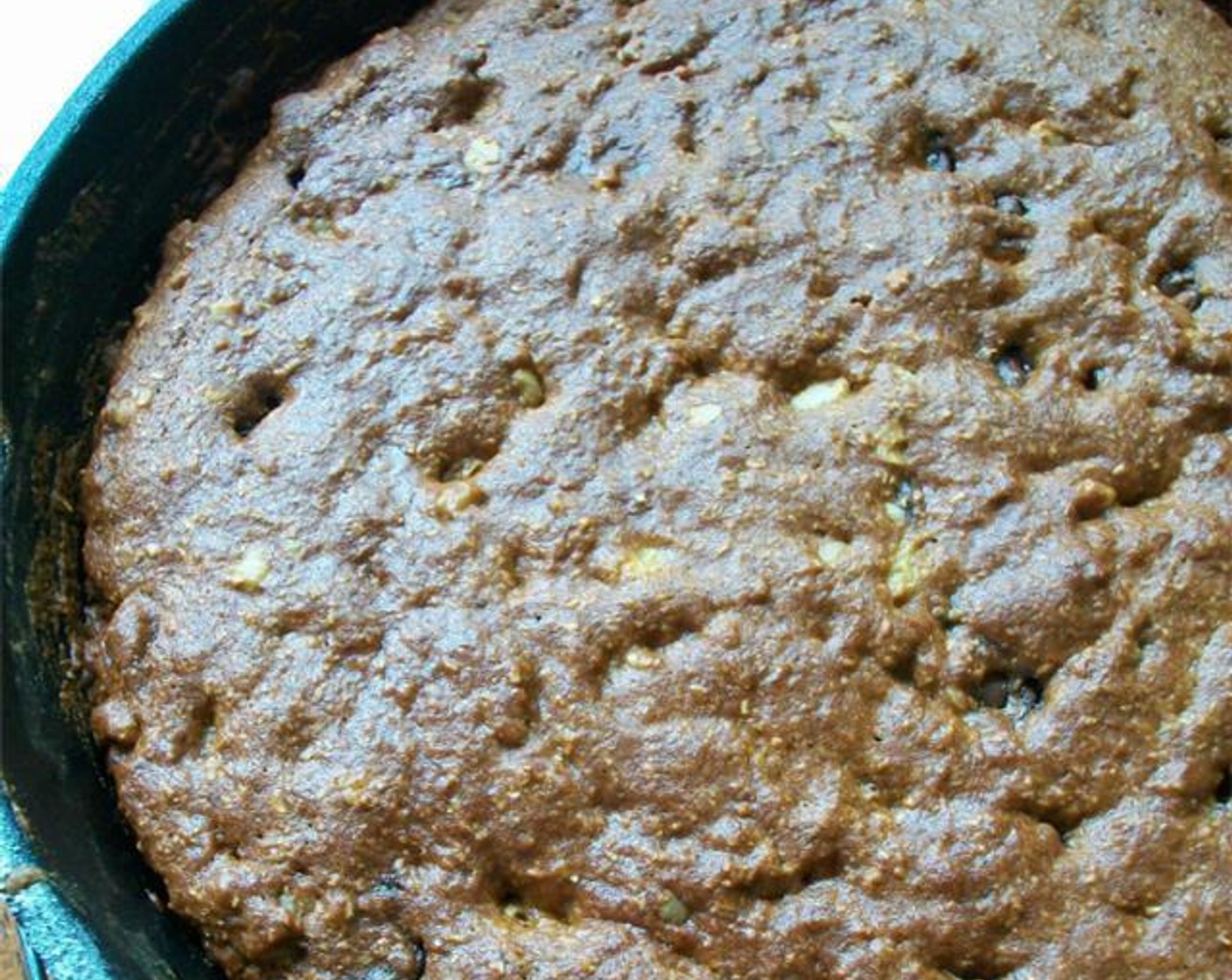 Whole Wheat Pumpkin Skillet Cake